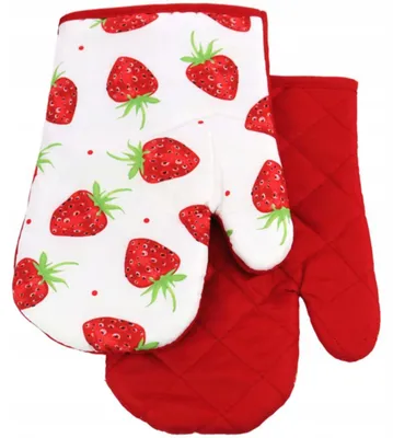Produktbild von Oxide Küchenhandschuhe Rot mit Magnet 2 Stück