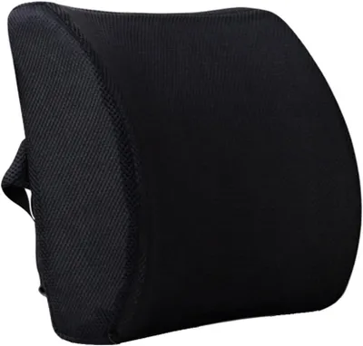 Produktbild von Lendenkissen - Ergonomisches Rückenkissen, Universell Einsetzbar für Bürostuhl, Auto & Zuhause