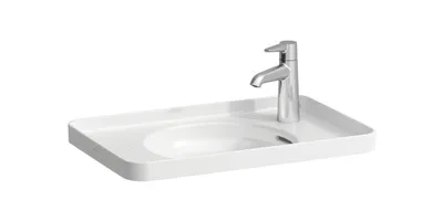 Zdjęcie produktu dla LAUFEN VAL umywalka do zabudowy, bez otworu na baterię, z przelewem, 550x360mm, H8172810001091