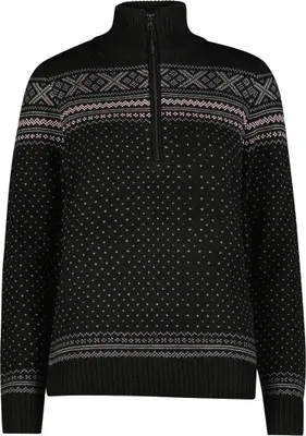 Produktbild von CMP Sweatshirt Strickpulli Damen schwarz 36