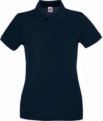 Produktbild von Fruit of the Loom - Lady-Fit Premium Polo - Deep Navy - M