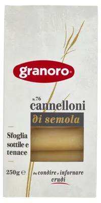 Image de Granoro Cannelloni Precotti Nr. 76 - 250 gr.