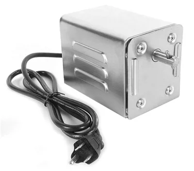 Produktbild von BBQ Grill Rotisserie - Edelstahl Grillspieß Gabeln - Antihaft - Verstellbare Fleischgabeln - Outdoor Grillzubehör - Silber