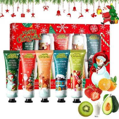 Immagine prodotto di Set regalo crema per le mani, 5 flaconi da 30 ml, idratante per mani secche, disponibile in 5 profumazioni