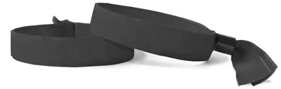Image de Bracelet CombiCraft tissu tissé noir – 100 pièces