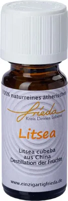 Produktbild von INNA-Glas Naturreines ätherisches Öl Romero, Litsea, 10ml, 7cm, Ø2,3cm - duftöl