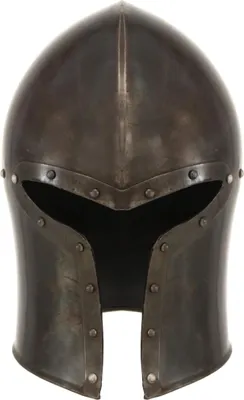 Produktbild von vidaXL Mittelalterlicher Ritterhelm Antik Replik LARP Silbern Stahl