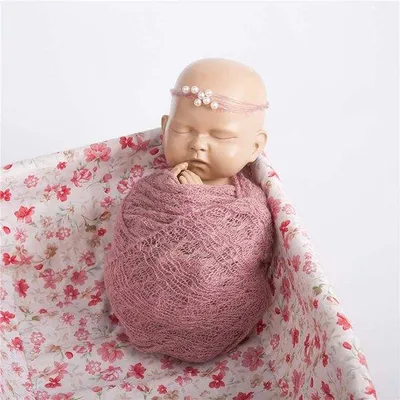 Produktbild von Wickeldecke – Babydecke – für Neugeborene – Winter