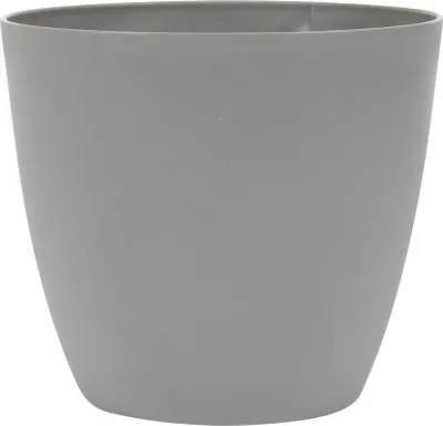 Obrázek produktu pro Plastkon Ella Mat dekorativní květináč šedá Průměr květináče: 25 cm