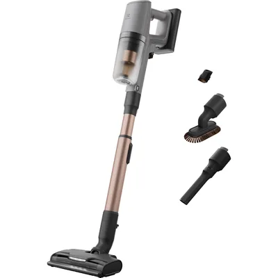 Produktbild von Electrolux EP82UB25UG, 2-in-1-Stabstaubsauger, Beutellos, Grau, 0,4 l, Rechteckig, Trocken