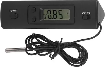 Image de Thermomètres numériques à écran LCD pour chambres froides, usage intérieur et extérieur, à lecture électronique