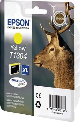 Immagine prodotto di EPSON Inchiostro T1304 DURABrite Ultra giallo XL 10,1 ml per Stylus Office BX320FW (C13T13044010)