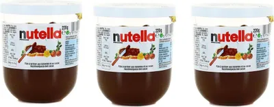 Produktbild von Ferrero Nutella im Trinkglas 3 x 220g - Süßer Genuss für jeden Tag!