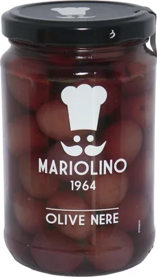 Immagine prodotto di Olive nere snocciolate 314 ml. - Mariolino