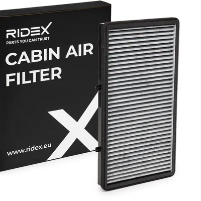 Produktbild von RIDEX 424I0444 Aktivkohle Innenraumfilter Pollenfilter für OPEL Vivaro A Kastenwagen (X83) Vivaro A Combi (X83) für RENAULT TRAFIC II Kasten (FL)