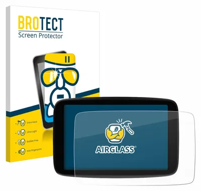Produktbild von BROTECT Schutzglas für TomTom GO Expert Plus 7" Schutzfolie Panzer Folie Glas Display Schutz klar