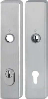 Produktbild von Langschildpaar E2222ZA/2210 matt F69 PZ 92 mm