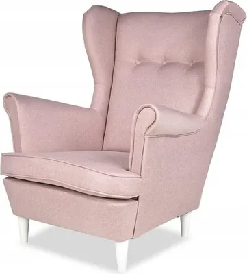 Produktbild von Family Meble Ohrensessel Ari Relaxsessel aus Webstoff Skandinavisch Loungesessel Fernsehsessel Für Wohnzimmer Esszimmer Schlafzimmer Büro (TW 1079)