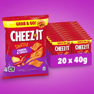 Produktbild von Cheez-it Cheese & Chilli - 20x 40g