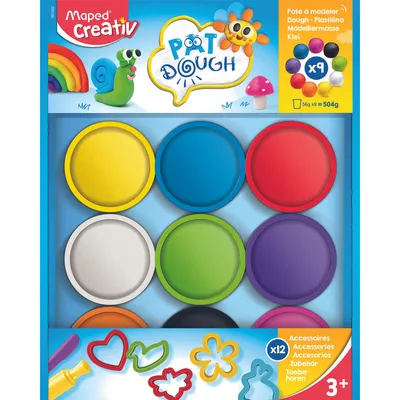 Produktbild von Maped Creativ Spielknete-Set mit Knetzubehör 21-teilig