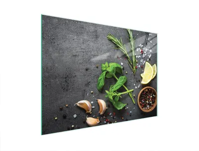 Produktbild von Glasschneidebrett 40x30 schiefer