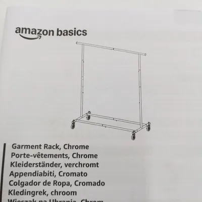 Produktbild von Amazon Basics Kleiderständer - Chrom