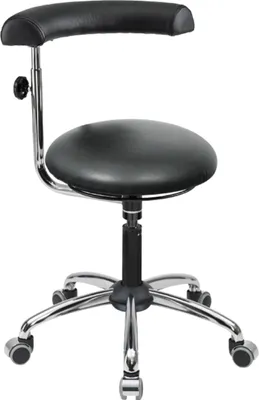 Produktbild von Meychair Hocker 09702 A20-29-TR-Comfort-KL Rollen Arm sw
