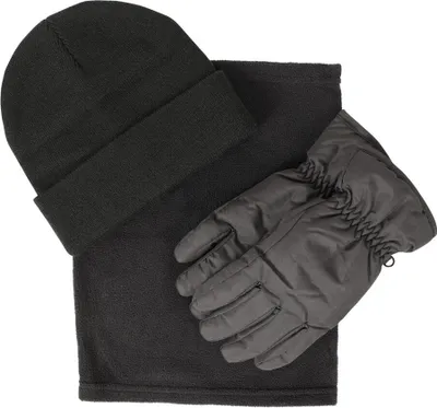 Produktbild von Mountain Warehouse - Hut-, Schal- und Handschuh-Set für Damen MW1638 (L) (Schwarz)