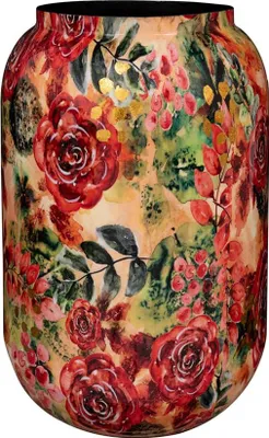 Zdjęcie produktu dla TS Collection - Blumentopf hoch Rose red - 30x42