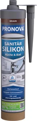 Produktbild von PRONOVA ECO Sanitär Silikon 280 ml braun