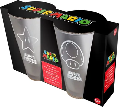 Produktbild von Storline Stern-und Pilz-kristallgläser 490ml 2 Einheiten    One Size