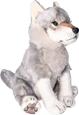 Produktbild von Wild Republic Wolf Stofftier - Plusch - 38 cm - grau - Wolfe
