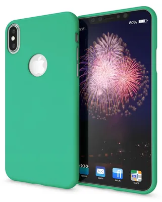 Obrázek produktu pro NALIA pouzdro na mobilní telefon pro Apple iPhone XS Max, ultra tenké pouzdro z TPU, silikonové neonové pouzdro, zelené
