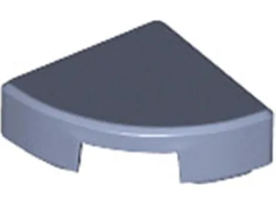 Produktbild von Lego® 1x1 Fliesen Rundecke 25269 - 250 Stück Sandblau