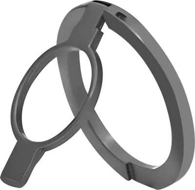 Zdjęcie produktu dla BigBen Connected, magnetyczny uchwyt na pierścień kompatybilny z MagSafe, szary