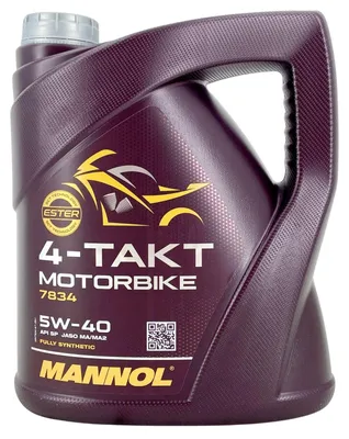 Produktbild von Mannol 4-Takt Motorbike 5W-40 4 Liter