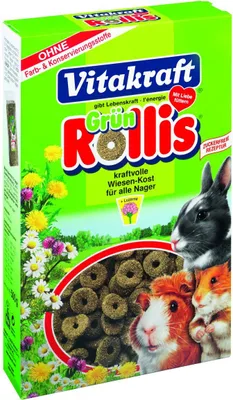 Produktbild von Vitakraft Grün-Rollis für Nager - 500 g