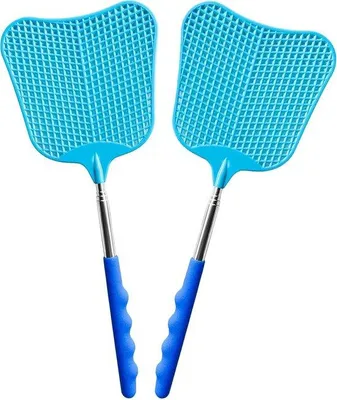 Produktbild von Stabile Set, mit wiederverwendbaren, rostfreien Stahlgripen, für zu Hause, in Klassenzimmern und im Büro (in und außerhalb), 2 Stück, blau