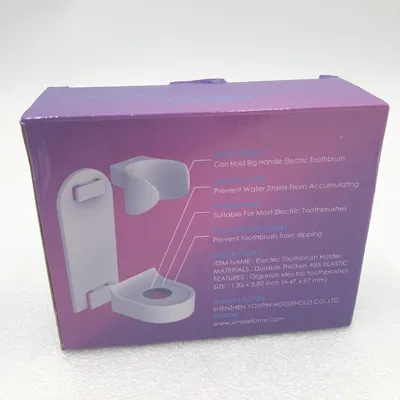 Produktbild von simpletome Selbstklebende Elektrischer Zahnbürstenhalter Organizer 4 Stück (ABS Kunststoff)