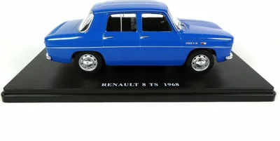 Produktbild von RENAULT 8 TS 1968 blau, G1A9U002, Maßstab1/24, SALVAT