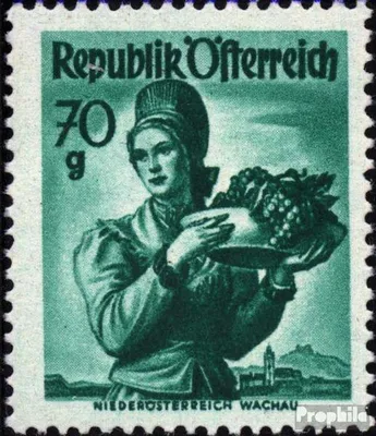 Produktbild von Briefmarken Österreich 1948 Mi 906 postfrisch Trachtenserie