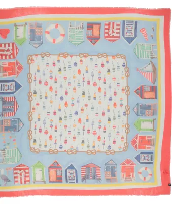 Productafbeelding van Fraas Duurzaamheidscollectie - Handdoek met maritiem strandhuis-design, artikelnummer 640077