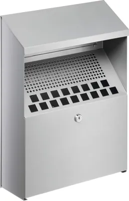 Immagine prodotto di DURABLE Posacenere da parete in metallo 4L, Argento, 333423