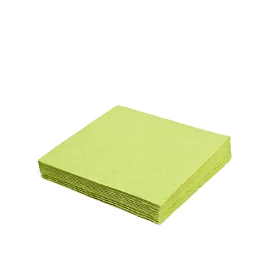 Immagine prodotto di Tovaglioli a 3 veli, 40 x 40 cm, giallo-verde [250 pezzi]
