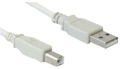 Produktbild von Good Connections USB2.0 Kabel A-B grau 5m