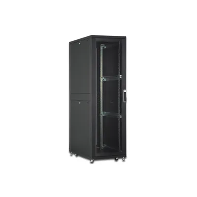 Produktbild von Serverschrank Unique Serie 600x1000 (BxT) (schwarz, 42 Höheneinheiten)