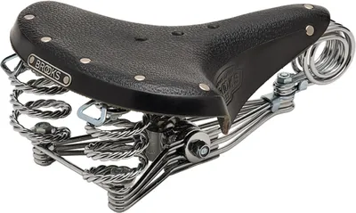 Produktbild von Brooks B33, Fahrradsattel, Stadt, Unisex, Schwarz, Einfarbig, Leder