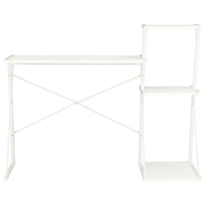 Immagine prodotto di Scrivania con Ripiano Bianca 116x50x93 cm