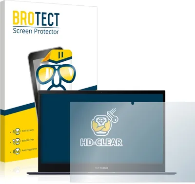 Produktbild von Für ASUS VivoBook Flip 14 TM420IA-EC069T Schutzfolie BROTECT Displayschutz Display Schutz Folie Klar Transparent