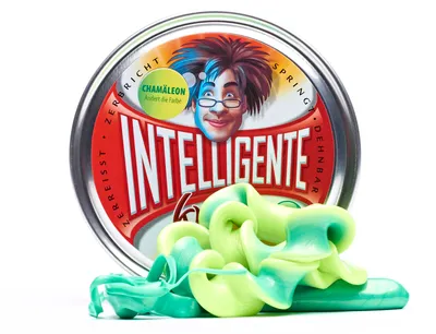 Zdjęcie produktu dla Intelligente Knete 11002, Ciasto do modelowania, Zielony, 80 g, 1 szt.